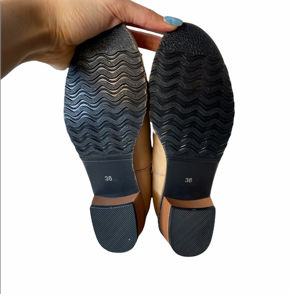 cream boots size 8 new - Picture 6 of 6